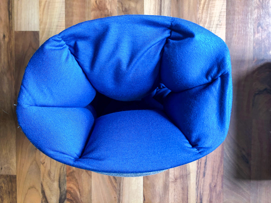 inside of the ostrichpillow original napping pillow